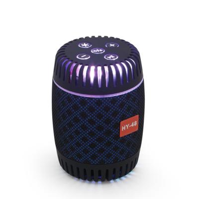 China Factory Wholesale Multifunctional Metal Portable Mini Wireless Blue Bass Tooth Heavy Handsfree Speaker for sale