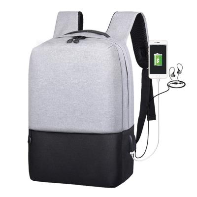 China With low USB OEM hot sale moq laptop bag school backpack bags with usb, waterproof laptop backpack woman for sale