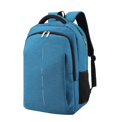 China With Blue USB Laptop Backpack 2021 Shockproof Custom Logo Business Laptop Bags For Men Backpack for sale