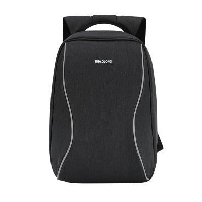 China With USB OEM polyester laptop backpack anti theft waterproof, waterprof laptop shool backpack bags for sale