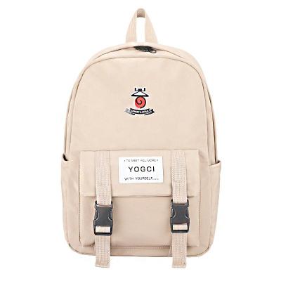 China High quality anti-theft durable khaki women's backpack bagpack bag bookbags women backpacks for women for sale