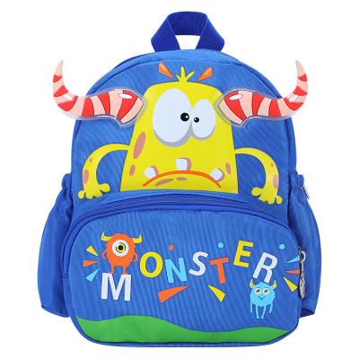 China OEM Manufacturers Custom Anti-theft Travel Kids School Satchel Cute Girl, Monster Backpack For Kids School Bags for sale