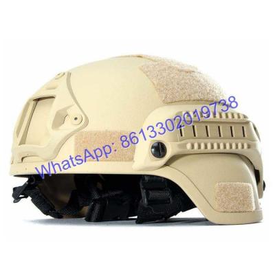 China MICH2000 Ballistic Helmet 4-point Chin Strap Foam Pads Suspension NIJ IIIA Protection for sale