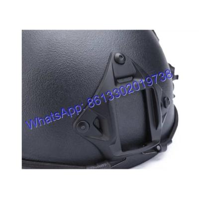 Chine Black FAST Bulletproof Helmet Night Vision Goggles and Communication Devices Compatible Detachable Visor à vendre