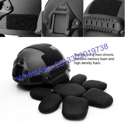 China Waterproof And Impact Resistant MICH Bulletproof Helmet Desert NIJ IIIA Protection Level for sale