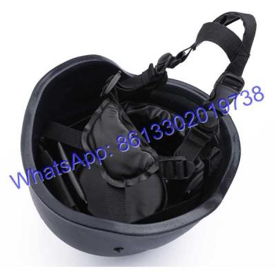 China 4-point Chinstrap Suspension System Ballistic Helmet with Visor that can be Taken Off for sale