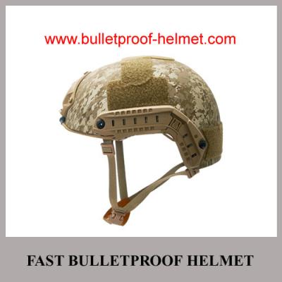 China Wholesale Cheap China NIJ IIIA Hot Transfer Digital Camo Bulletproof FAST Helmet for sale