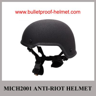 Chine Casque bon marché en gros d'émeute de Grey Color Military Police MICH2001 d'armée de la Chine anti à vendre