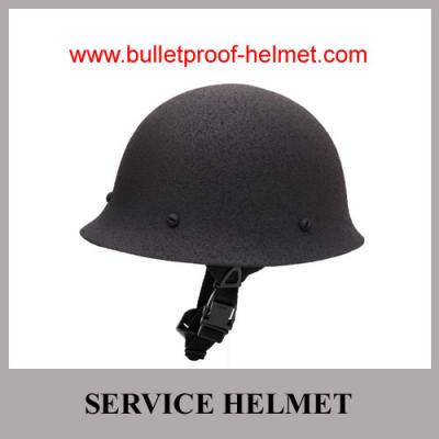 China Wholesale Cheap China Army Black Military Police  Service Steel Helmet for sale