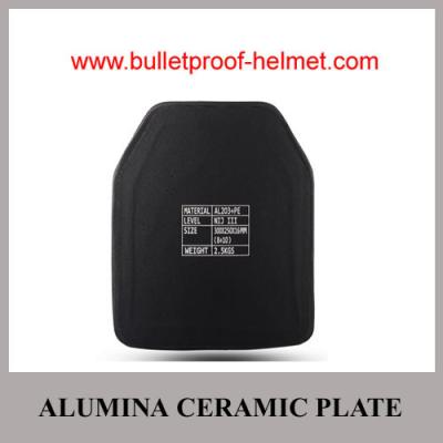 China Wholesale Cheap China Army NIJ IV Police Bulletproof Alumina Ceramic Plate Panel for sale