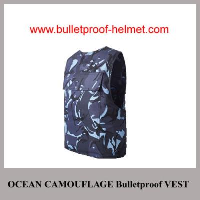 China Wholesale Cheap China NIJ Army Ocean Camouflage Military Police Bulletproof Vest for sale