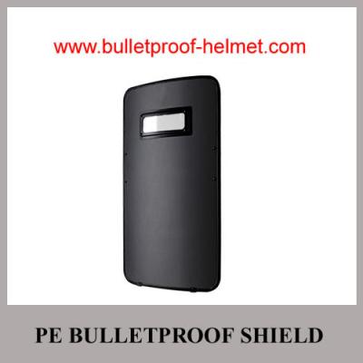 China Wholesale Cheap China Military Guard Protection NIJIIIA PE Ballistic Steel Shield for sale