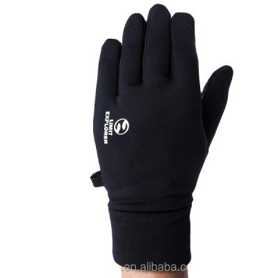 China Men's/Women's Breathable Windblock Thin Comfortable Touch Screen Silicon Printing Gloves for sale