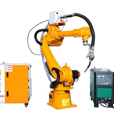 China Building Material Shops Robotic Arm Welding 6 Axis Robotic Welding Robot Automatic Industrial Arm Prices Programming for sale