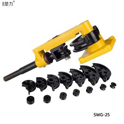 China 0.8-2.0mm Manual Pipe Bender Tool SWG-25 U Type Bending Machine for sale