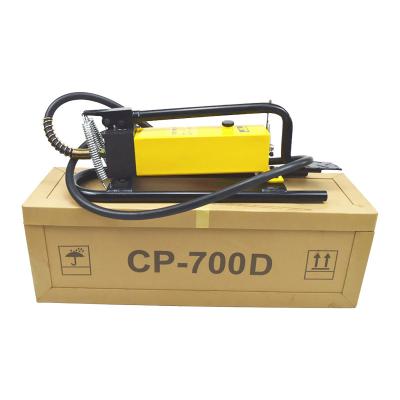 China Manufacturer CP-700D Direct Manual Foot Hydraulic Pump Hydraulic Hand Pump 450mm*150mm*200mm for sale