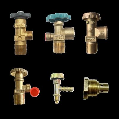 China Gas Safety Camping General Brass Valve For Gas Cylinder Low Pressure Valve Yemen Nigeria for sale