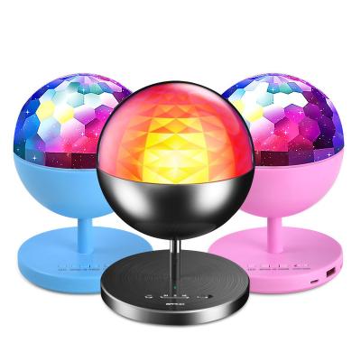 China Colorful Ball Light Rechargeable Magic Ball Stage Lights USB Music Lights for sale