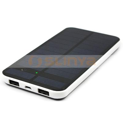 China LED Display 12000mah Touch Switch Multifunction Mobile Phone Charger Solar Backup Battery for sale