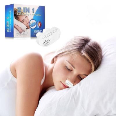 China Comfortable Advanced 2-1 Air Purifier Anti Snoring and Sleep Breath Aid Device Relieve Stuffy Nose Nasal Dilator for sale