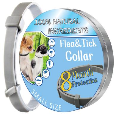 China Durable Adjustable Waterproof Pet Health Protection Anti-Flea And Ticking Collar For Dogs for sale