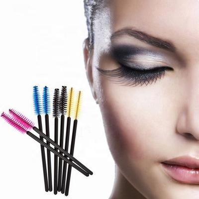 China Beauty Skin-friendly Cosmetics Hot Selling Disposable Makeup Eyelash Extension Brushes for sale