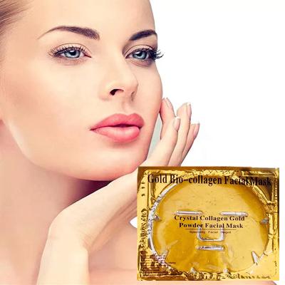 China Korea Popular New Products Moisturizer Collagen Crystal Nourishing Gold Facial Mask Facial Sheet for sale