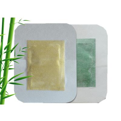 China Korean Popular Natural Hot New Products 2 In 1 Detox Pure Natural Bamboo Foot Pads Patch for sale