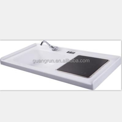 China Rv RV and Yacht ABS Sink Integrated with GR-023B Induction Sink and Cooker for sale