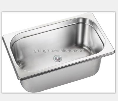 China Without Faucet Motorhome Stainless Steel Hand Basin Kitchen Sink GR-568 for sale