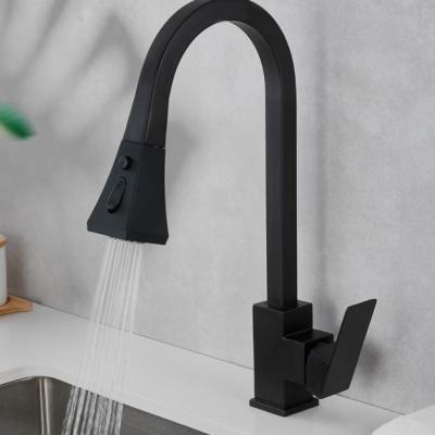 China PUBLIC handle rv MOTORHOMES CARAVAN CAMPERVAN HOTEL HOSPITAL KITCHEN BATHROOM SINK TAP WITH FLEXIBLE PULLABLE SHOWERHEAD for sale