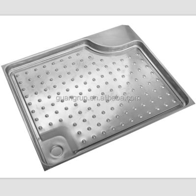 China Modern 304 Stainless Steel Customized Deep Shower Tray For RV, Yacht, Boat, Train And Public Mobile Toilet for sale