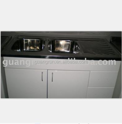 China Without Faucet Freestanding Commercial Stainless Steel Laundry Tub Cabinet GR-X005 for sale