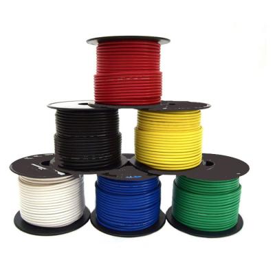 China Electrical Products Chinese Supplier Silicone Tinned Copper Cable 4gauge 5000/0.08TS With Spool 10 Feet Length (3meter) for sale