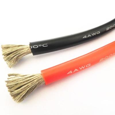 China 12AWG Ultra Flexible Heating Silicone Cable 3.5MM2 Eco - Friendly Silicone Cable for sale