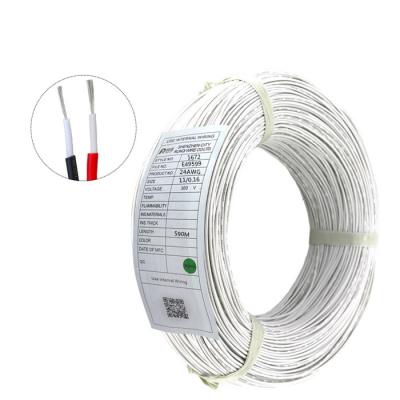 China Air factory 1672 double direct environmental protection 18awg 34/0.16ts insulation pvc explosion proof wire for sale