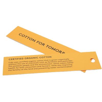 China Custom Logo Brand Design Recyled Fashion Hang High Quality Custom Paper Hang Tags With Twine Rope For Garment Environmental Friendly for sale