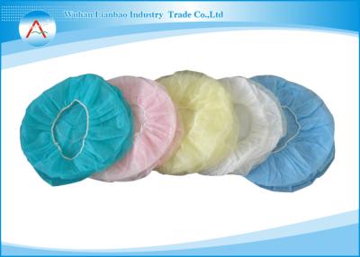 China Comfortable Wearing Non Woven Hospital Bouffant Disposable Caps 24