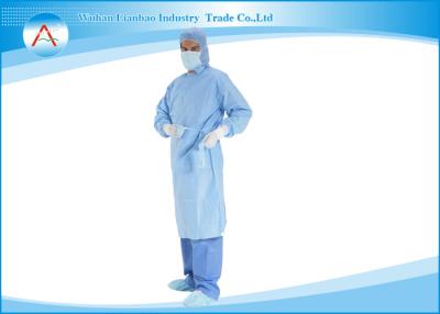 Cina L'abbigliamento sterile medico dottore l'abito di funzionamento di isolamento di Elastic Cuffs di With Knitted in vendita