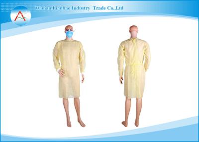 Chine Robes médicales jetables professionnelles, robe chirurgicale patiente non tissée à vendre