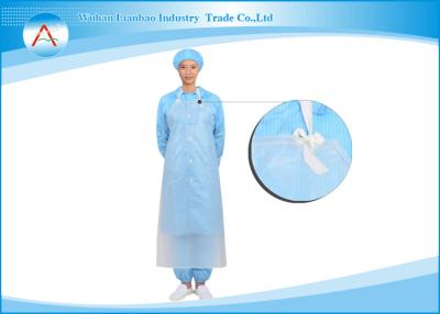 China Industrial Waterproof Blue / Transparent PVC Apron Apparels Accessories for sale