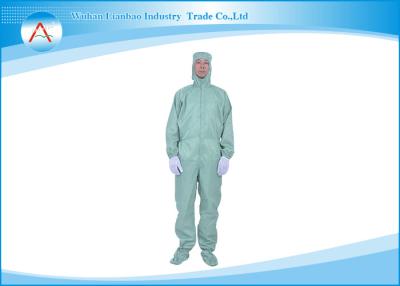 China Static Dissipative ESD Clean Room Uniform Antistatic Coverall Workwear for sale