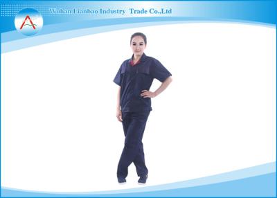 China Unisex Staff Polyester Cotton Industrial Factory Work Uniforms Workwear S - 4XL Size for sale