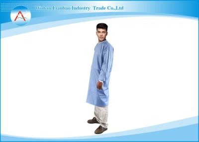 China Operation Theater Reusable Surgical Gowns , Classical Recycle Barrier Gown for sale