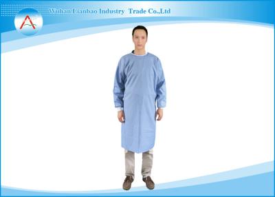 China Operation Room Polyester Reusable Surgical Gowns , Fluid resistance Surgeon Hospital Gowns for sale