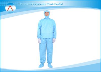 China Blue Pink Food Factory Hooded Jacekt Pants Boots Dustproof with OEM for sale