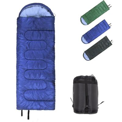 China New Design Envelope Type Outdoor Camping Polyester Customizable Logo Waterproof 4 Season Winter Sleeping Bag for sale