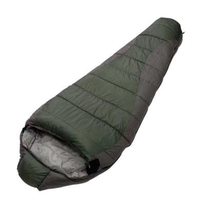 China Wholesale Mummy Hoodie Polyester Mummy Winter Sleeping Bag For Outdoor Camping Hiking Travel for sale