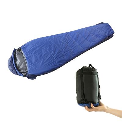 China Ultralight Easy Mummy Folding Camping Microfiber Mummy Sleeping Bag for sale