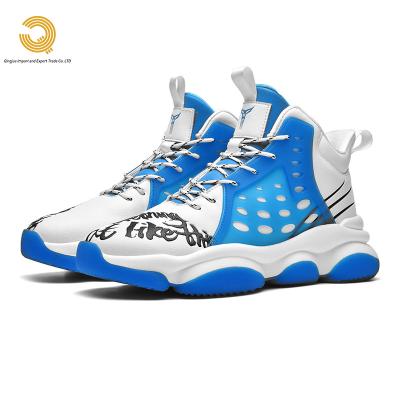 China Basketball Shoes Sports Custom logo wholesale designer 2022 new fashion trend men's sports running basketball shoes for men for sale